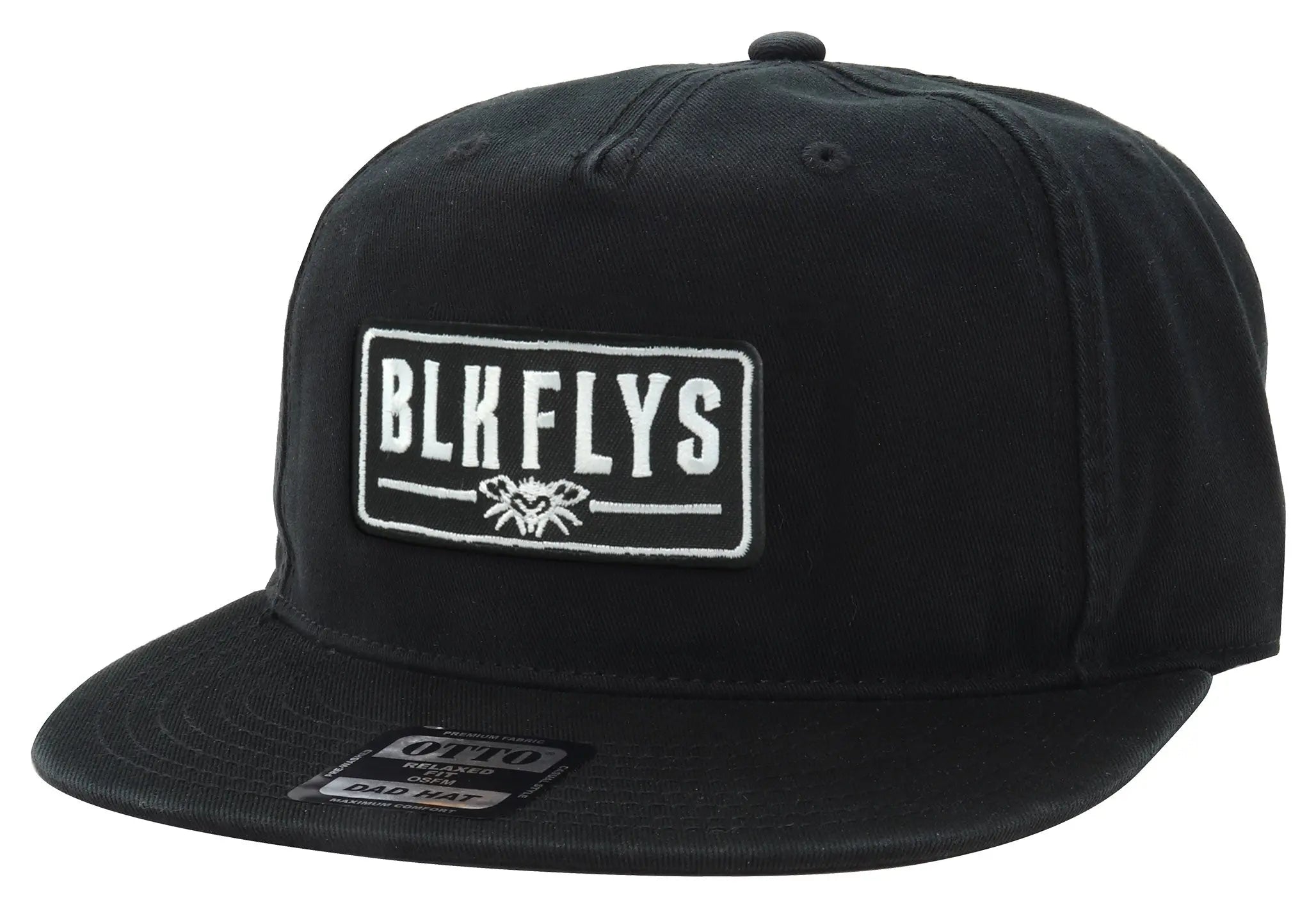 Blk Flys Patch Trucker