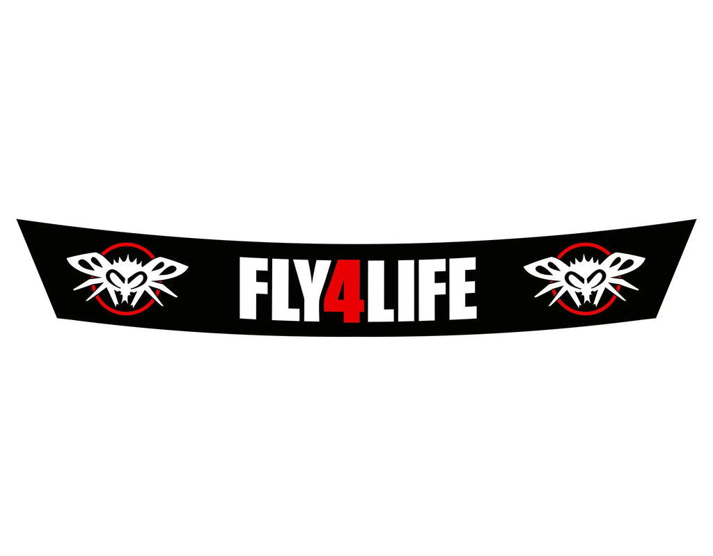 Fly Helmet Visor Sticker -2 of each