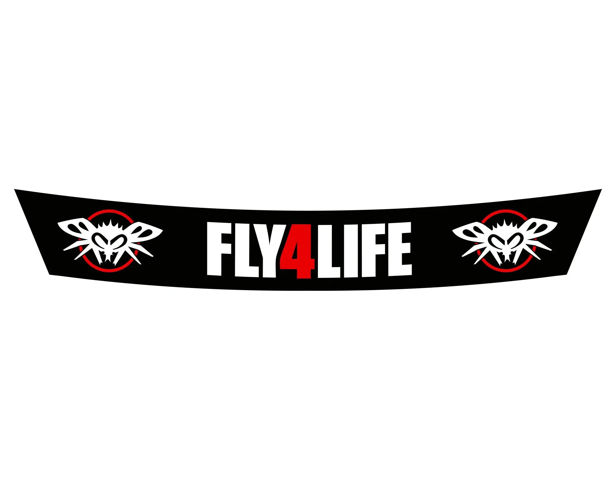 Fly Helmet Visor Sticker -2 of each