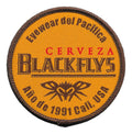 Black Flys Cerveza Patch