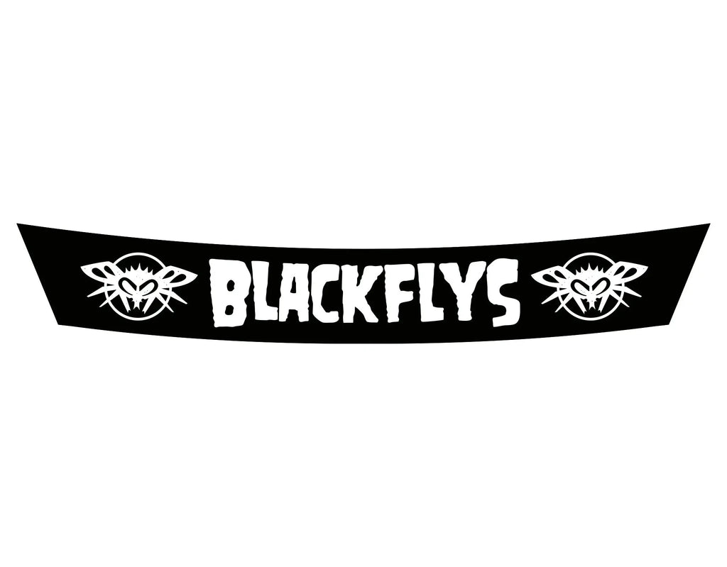 Fly Helmet Visor Sticker -2 of each