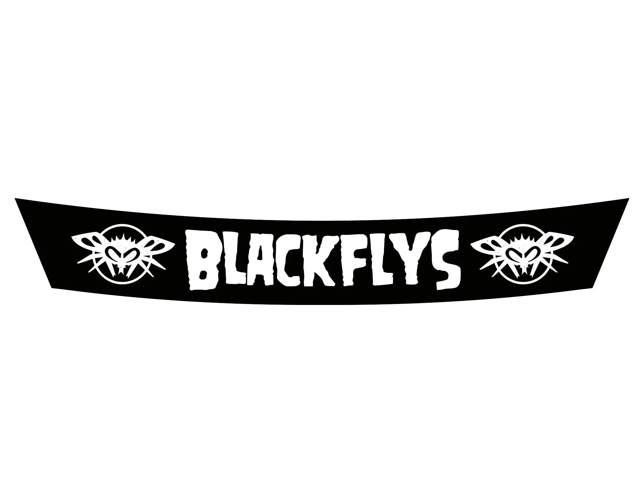 Fly Helmet Visor Sticker -2 of each