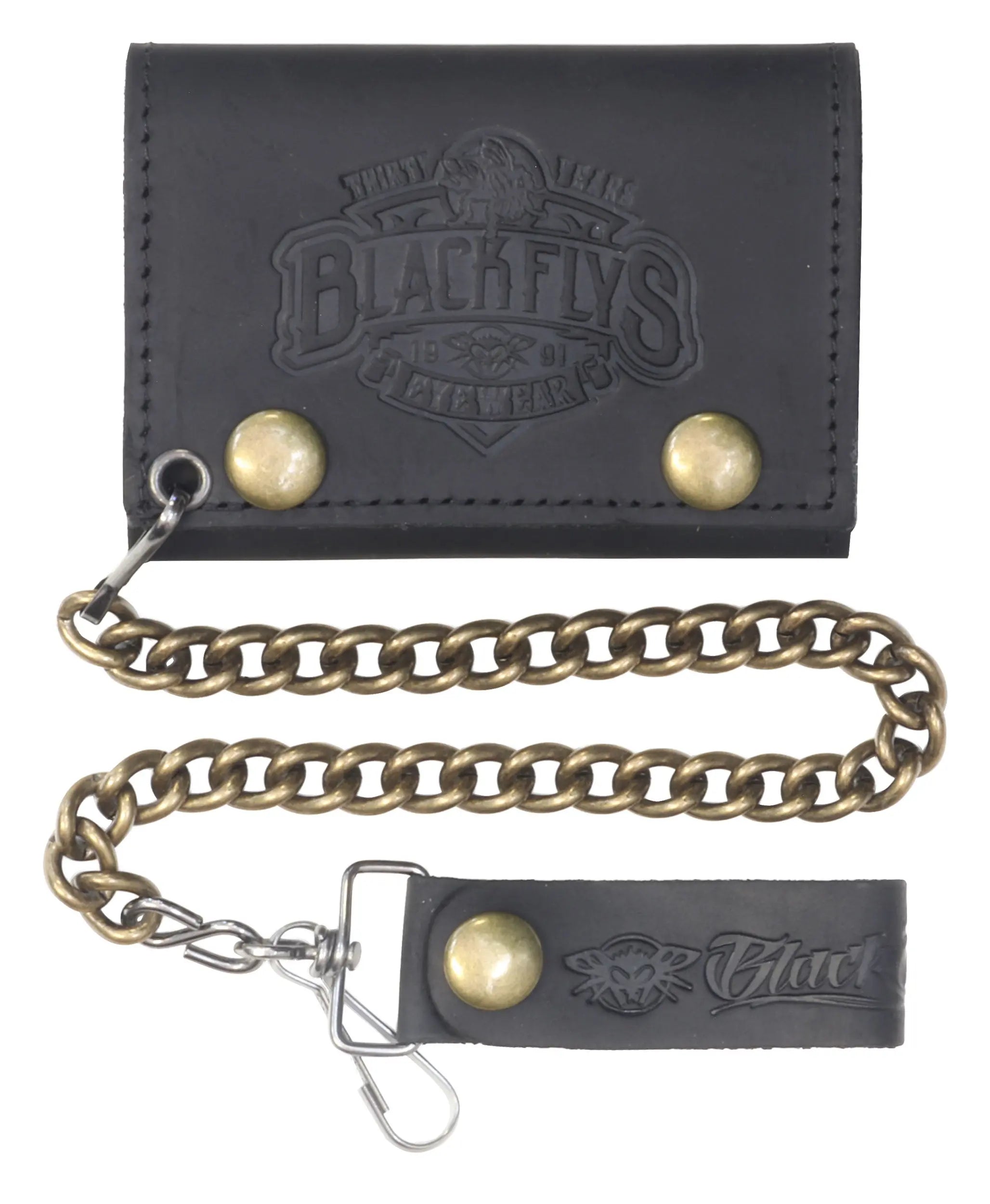 Stay Fly Mini / Tri -Fold Chain Wallet