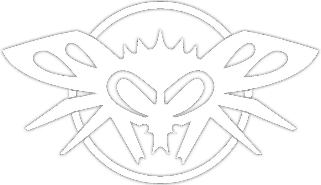 Phantom Vinyl Cut Stickers 6 inch